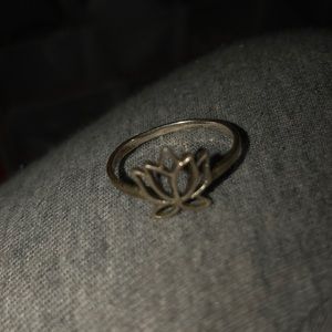 Flower Stainless steal ring